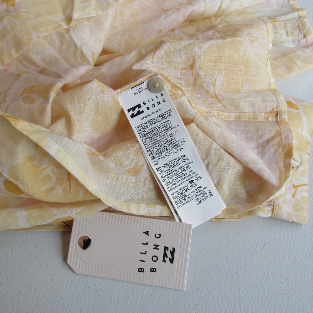 Billabong Dreamy Days Floral Blouse - Picture 7 of 8